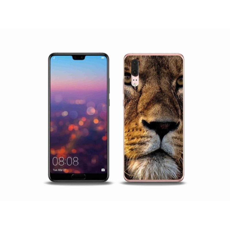 Gél tok mmCase a Huawei P20 készülékhez - oroszlán