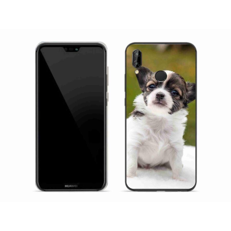 Gél tok mmCase mobil Huawei P20 Lite - chihuahua 4