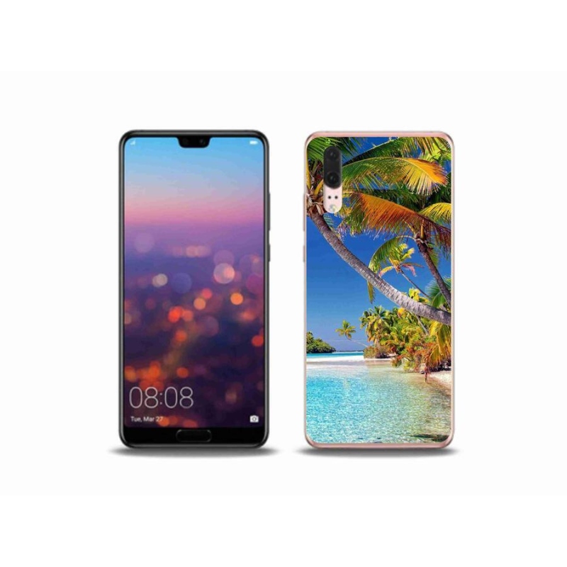 Gél tok mmCase a mobil Huawei P20 - tengerpartra