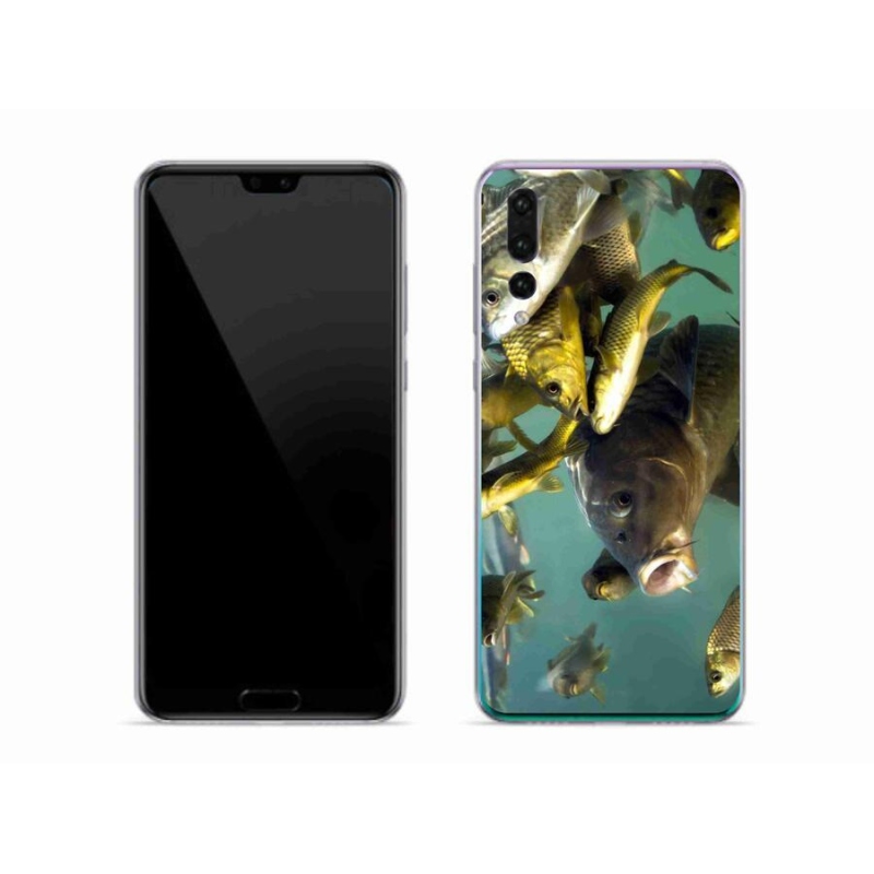 Gél tok mmCase a mobil Huawei P20 Pro - halak iskolája számára