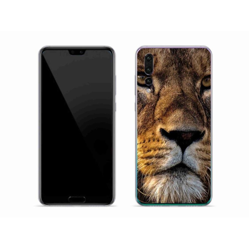 Gél tok mmCase a Huawei P20 Pro készülékhez - oroszlán