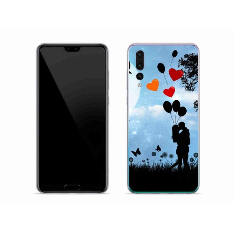 Gél tok mmCase mobil Huawei P20 Pro - szerelmes pár