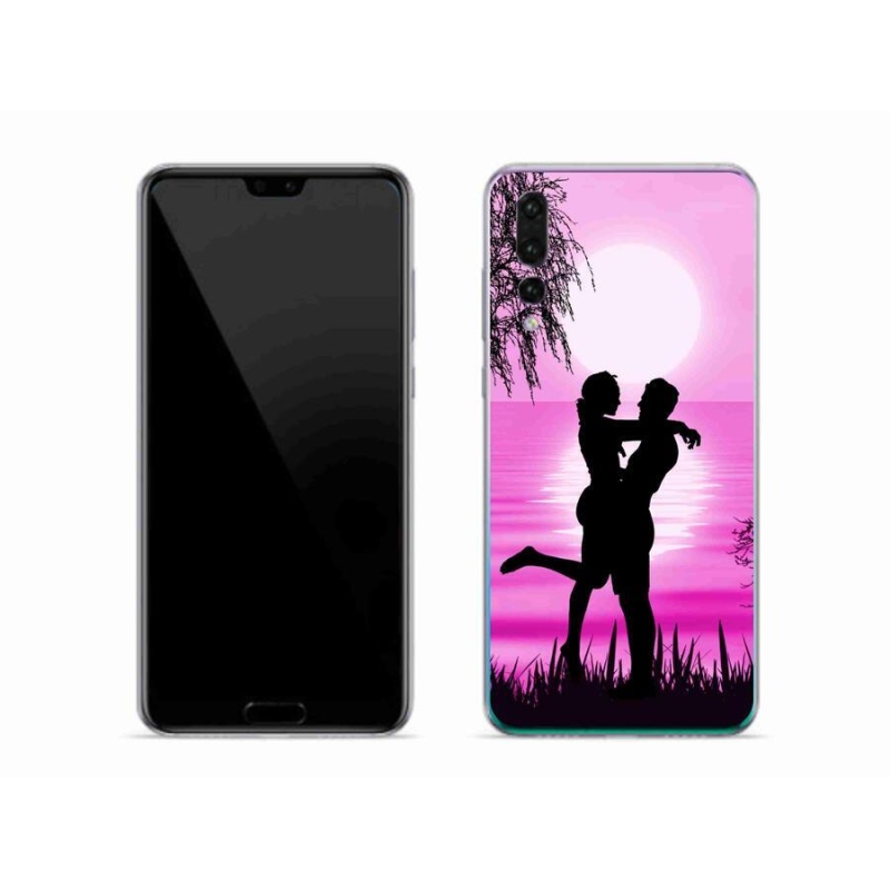 Gél tok mmCase a Huawei P20 Pro-hoz - naplemente