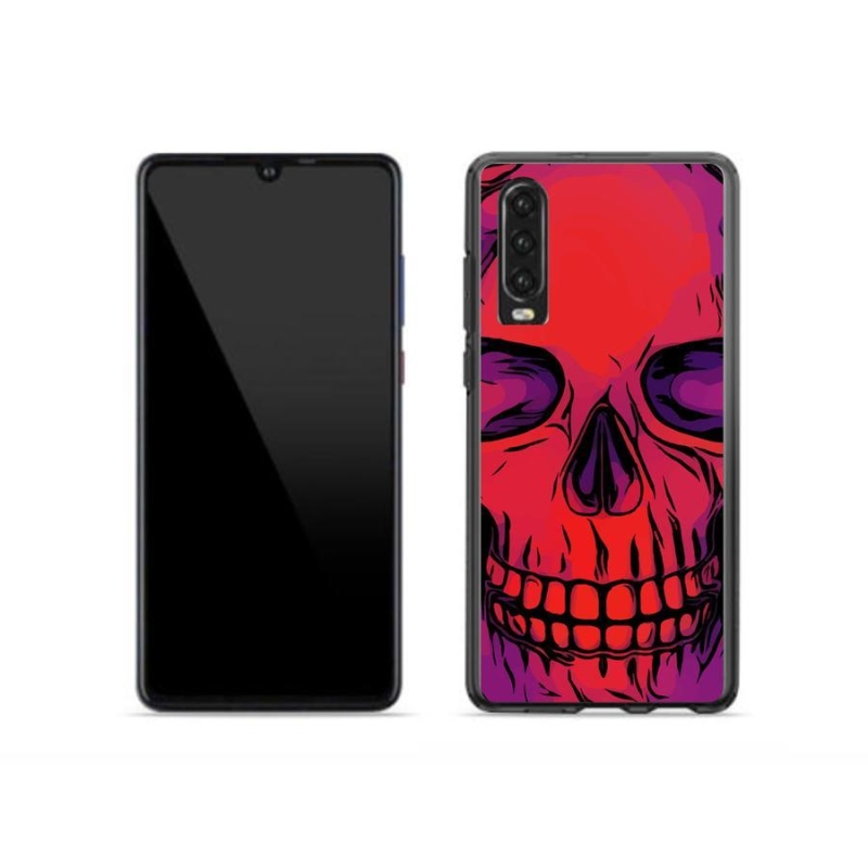 Gél tok mmCase mobil Huawei P30 - koponya