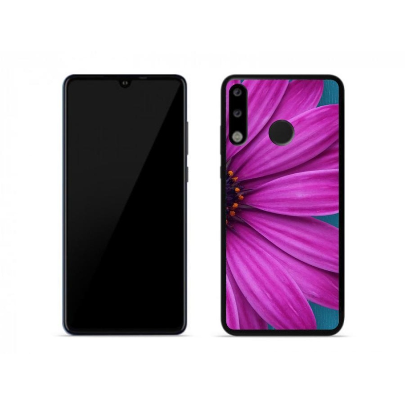Gél tok mmCase a mobil Huawei P30 Lite készülékhez - lila százszorszép
