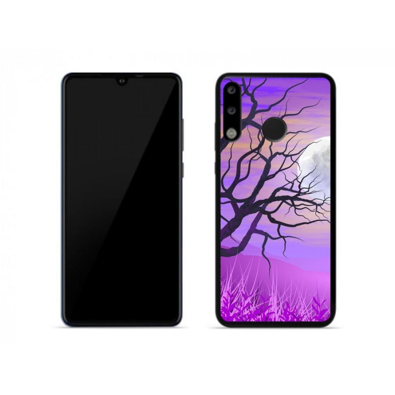 Gél tok mmCase a mobil Huawei P30 Lite - rajzfilmes kidőlt fa számára