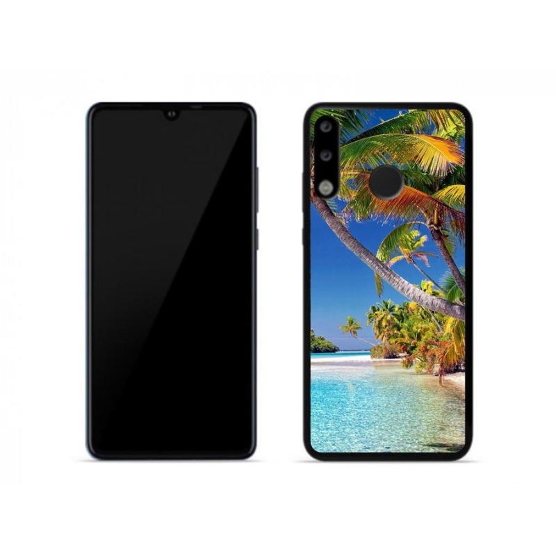 Gél tok mmCase a mobil Huawei P30 Lite - tengerpartra