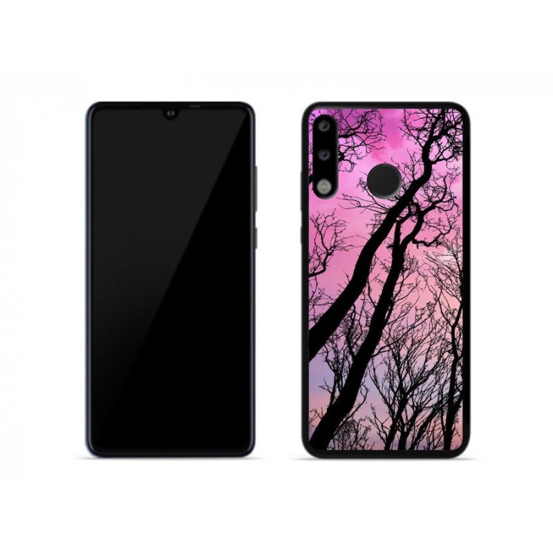 Gél tok mmCase a Huawei P30 Lite számára - kidőlt fák