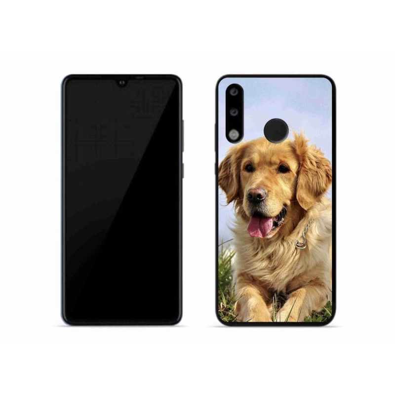 Gél tok mmCase mobil Huawei P30 Lite - arany retriever