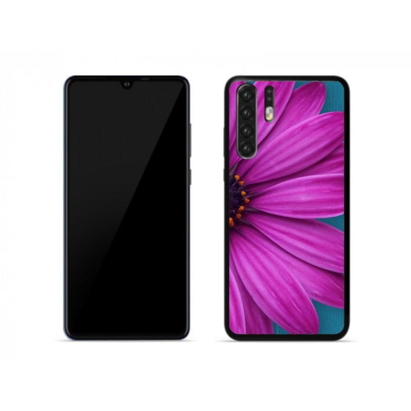 Gél tok mmCase a mobil Huawei P30 Pro készülékhez - lila százszorszép