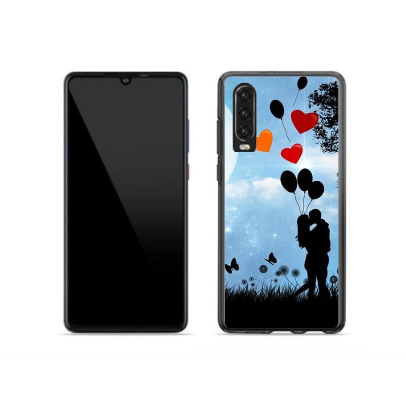 Gél tok mmCase mobil Huawei P30 - szerelmes pár