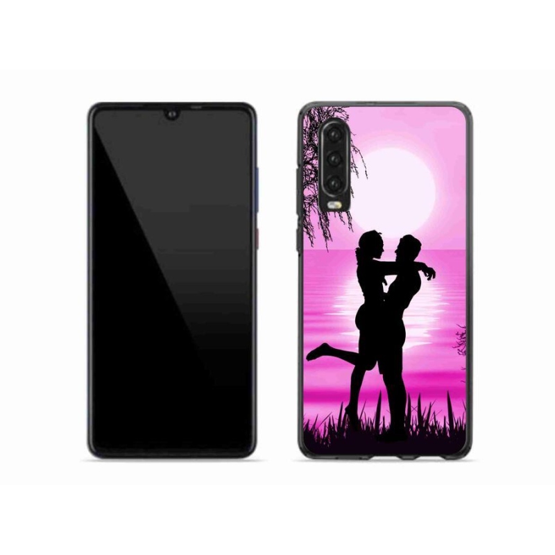 Gél tok mmCase a Huawei P30-hoz - naplemente