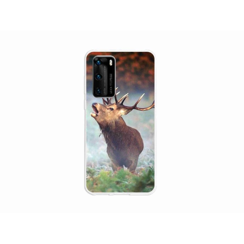 Gél tok mmCase mobil Huawei P40 - szarvas 2