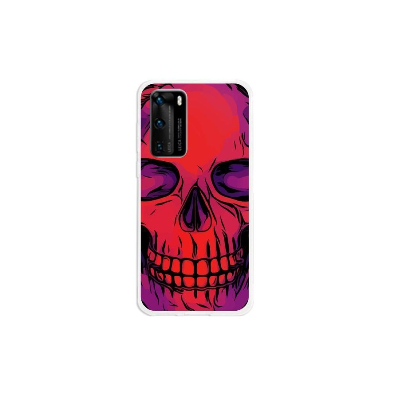 Gél tok mmCase mobil Huawei P40 - koponya