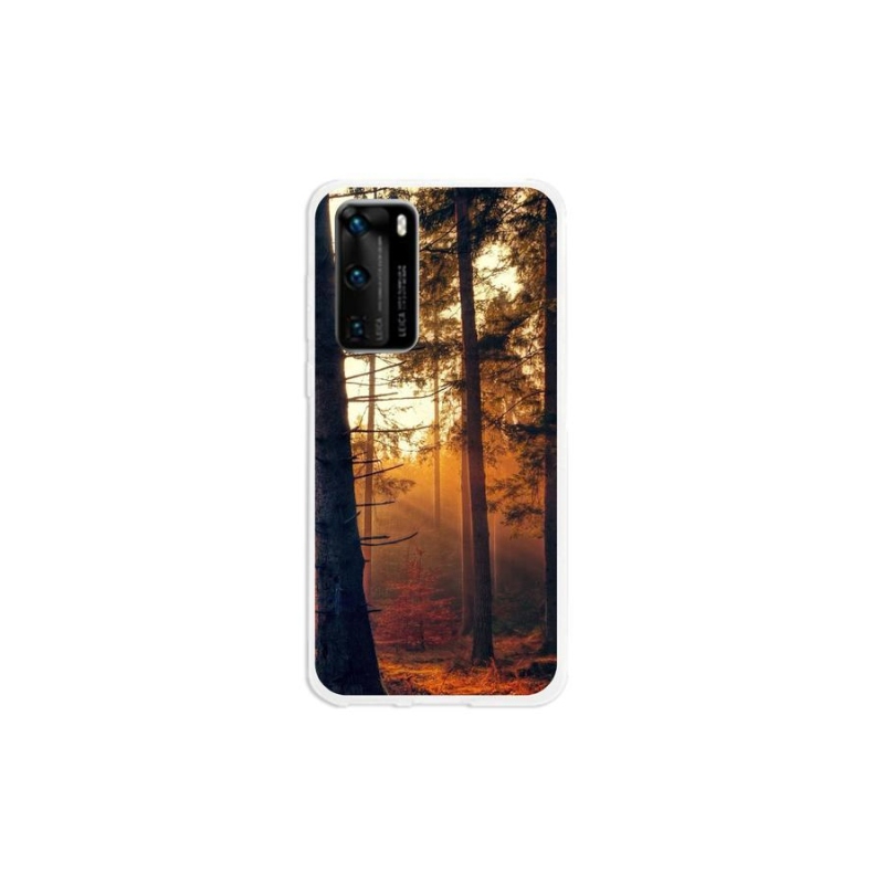 Gél tok mmCase a Huawei P40 készülékhez - erdő
