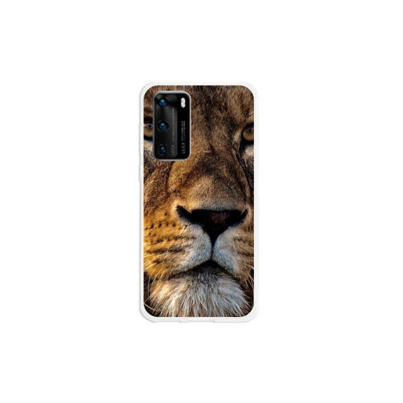 Gél tok mmCase a Huawei P40 készülékhez - oroszlán