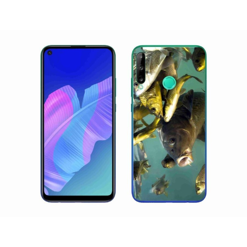 Gél tok mmCase a mobil Huawei P40 Lite E - halak iskolája számára