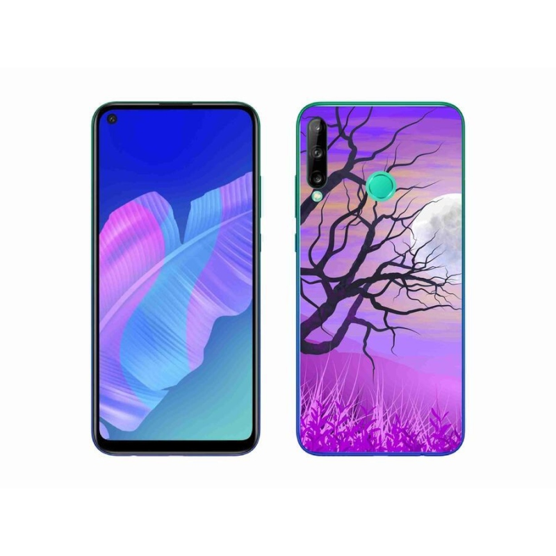 Gél tok mmCase a mobil Huawei P40 Lite E - rajzfilmes kidőlt fa számára
