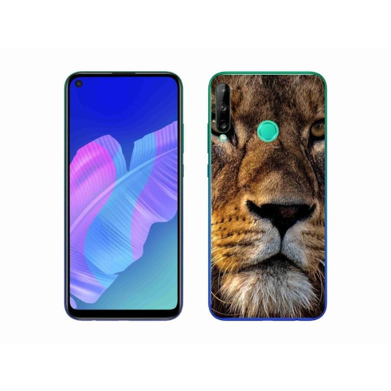 Gél tok mmCase a Huawei P40 Lite E számára - oroszlán