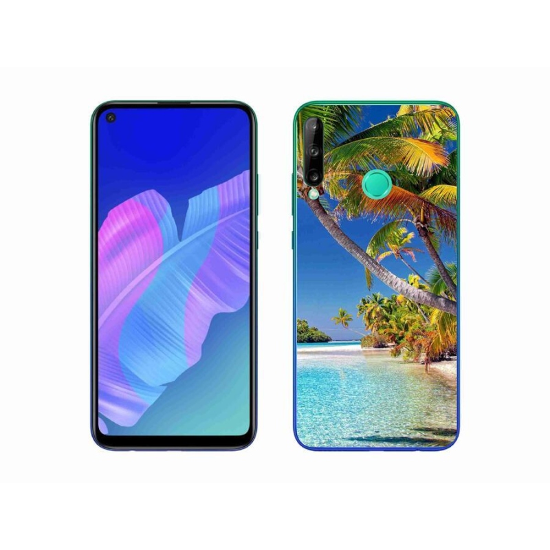 Gél tok mmCase a mobil Huawei P40 Lite E - tengerparti strandhoz