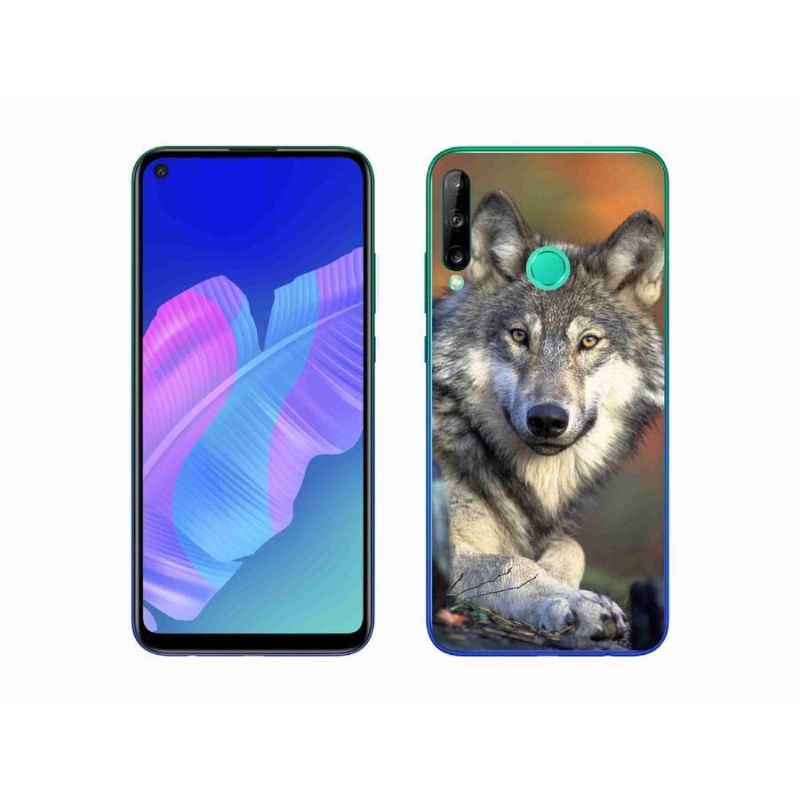 Gél tok mmCase mobil Huawei P40 Lite E - farkas