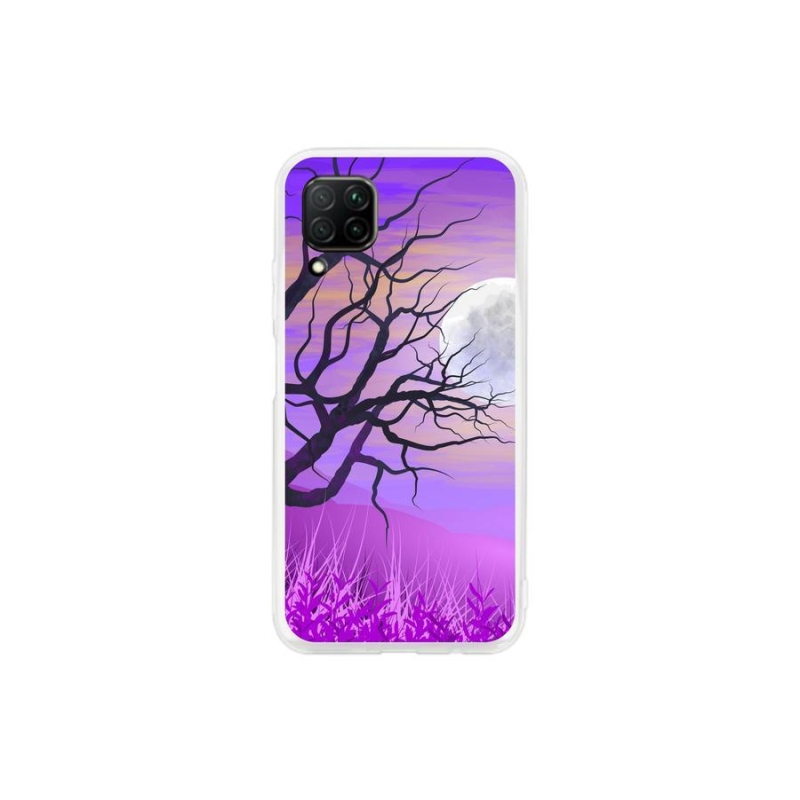 Gél tok mmCase mobil Huawei P40 Lite - rajzfilmes kidőlt fa mmCase mobil Huawei P40 Lite - rajzfilmes kidőlt fa