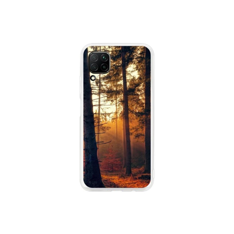 Gél tok mmCase a Huawei P40 Lite készülékhez - erdő