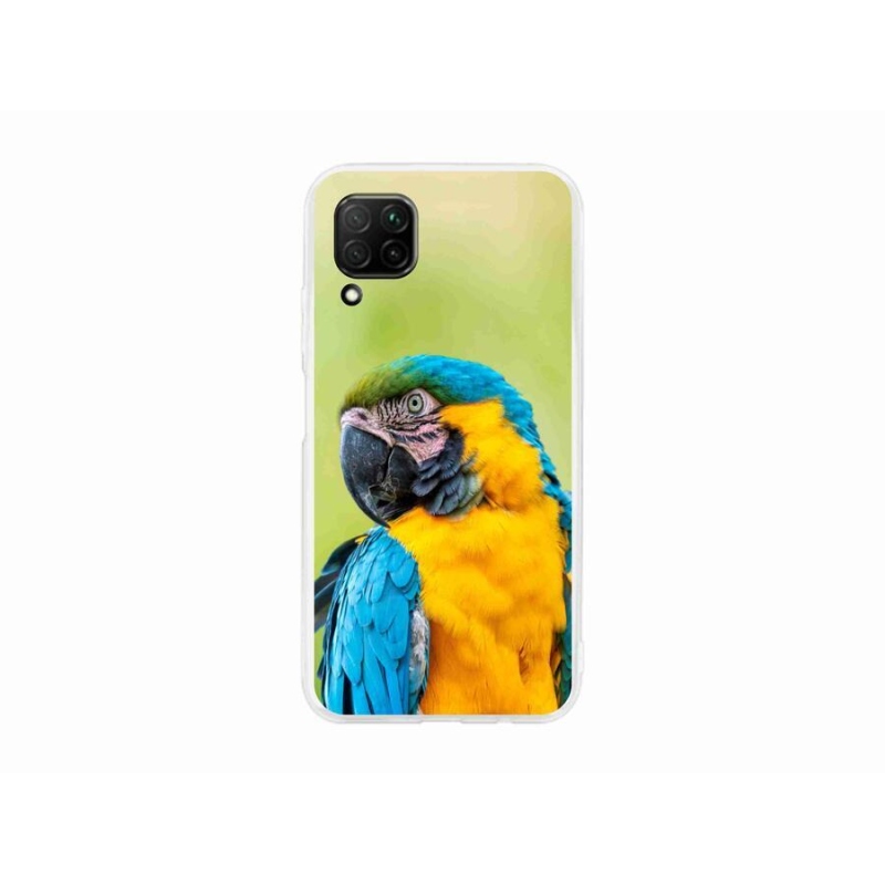 Gél tok mmCase mobil Huawei P40 Lite - papagáj ara 2
