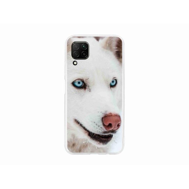 Gél tok mmCase a Huawei P40 Lite számára - kutyaszemmel nézet
