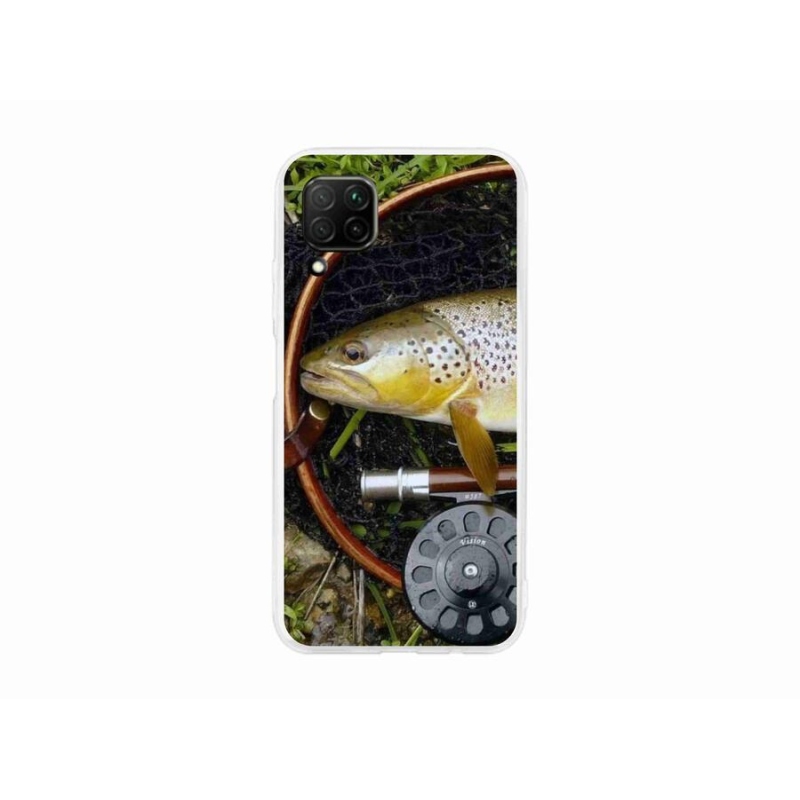 Gél tok mmCase mobil Huawei P40 Lite - pisztráng 2