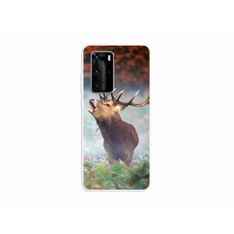 Gél tok mmCase mobil Huawei P40 Pro - szarvas 2
