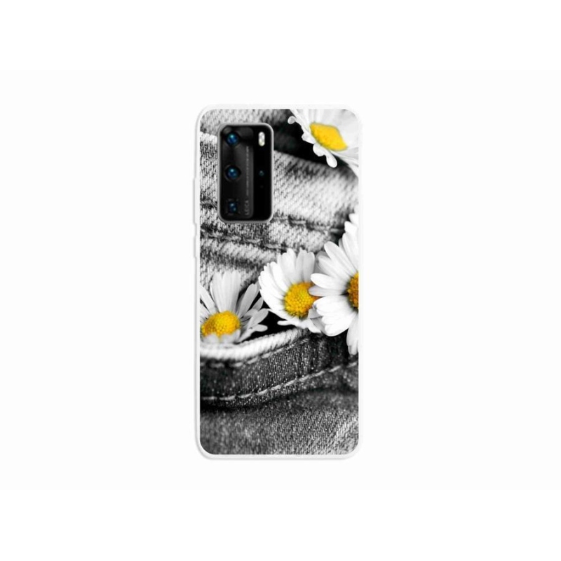 Gél tok mmCase a mobil Huawei P40 Pro - Százszorszépek számára