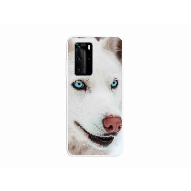 Gél tok mmCase a Huawei P40 Pro számára - kutyaszemmel nézve