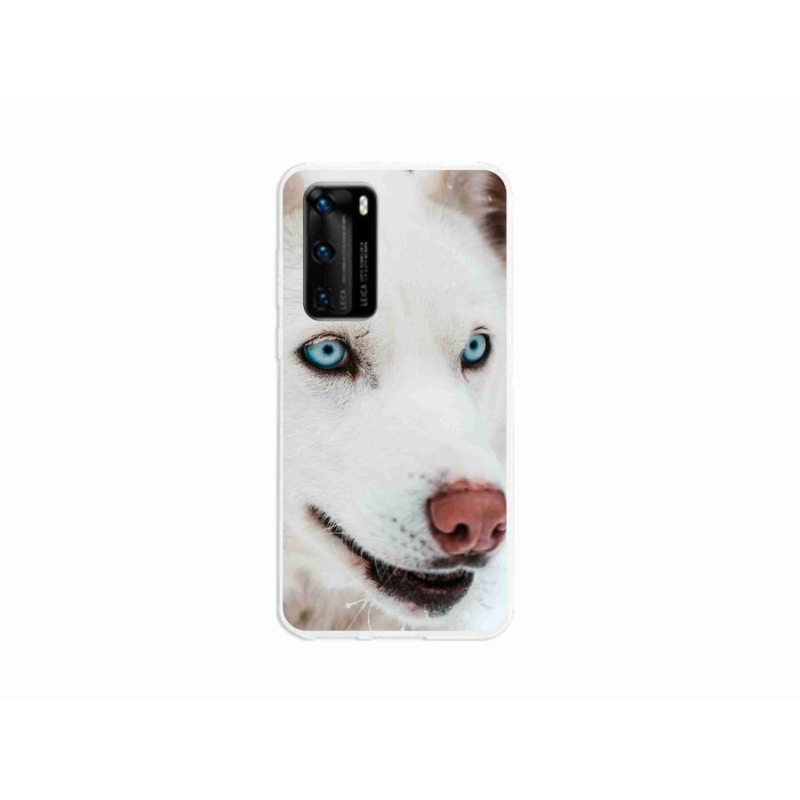 Gél tok mmCase a Huawei P40-hez - kutyaszemmel nézve