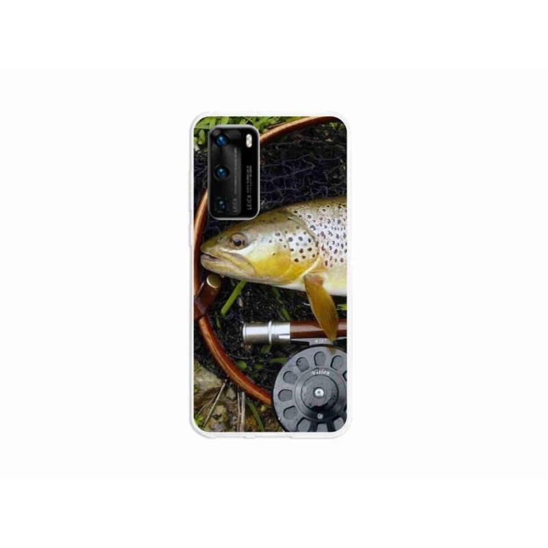Gél tok mmCase mobil Huawei P40 - pisztráng 2
