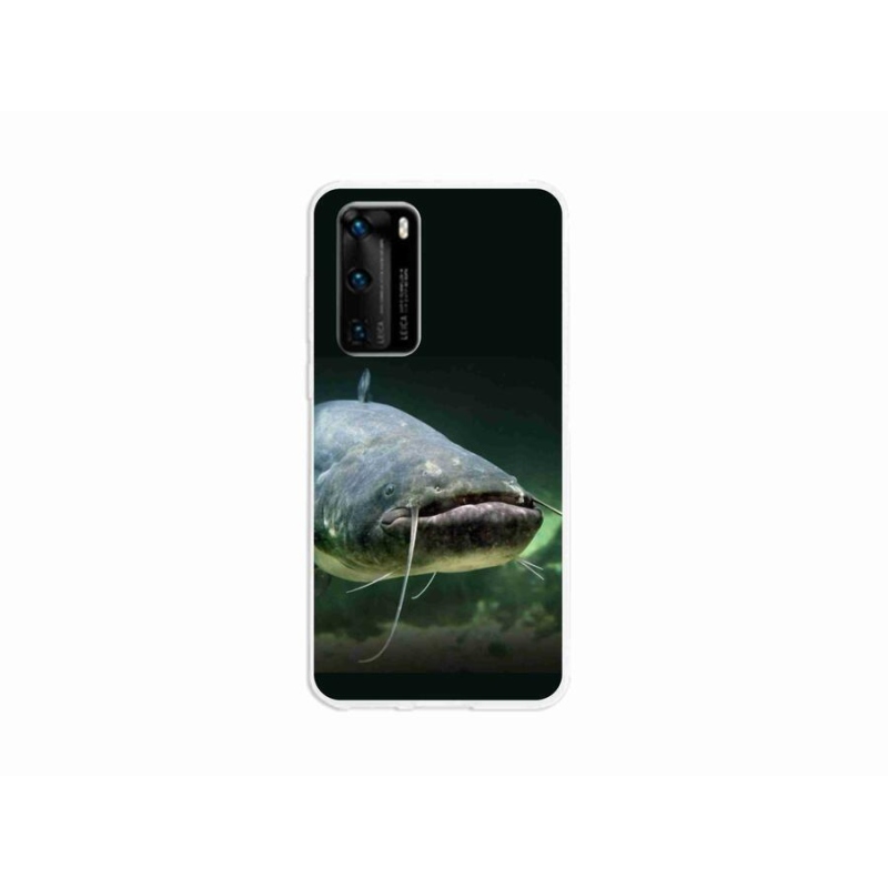 Gél tok mmCase a mobil Huawei P40 - harcsa - harcsa