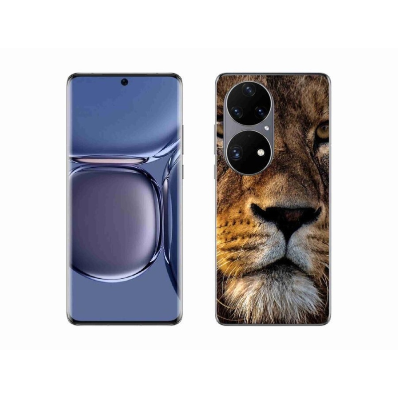 Gél tok mmCase a Huawei P50 Pro készülékhez - oroszlán