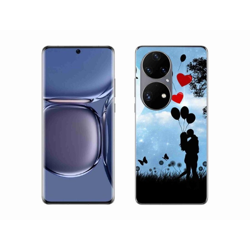 Gél tok mmCase mobil Huawei P50 Pro - szerelmes pár
