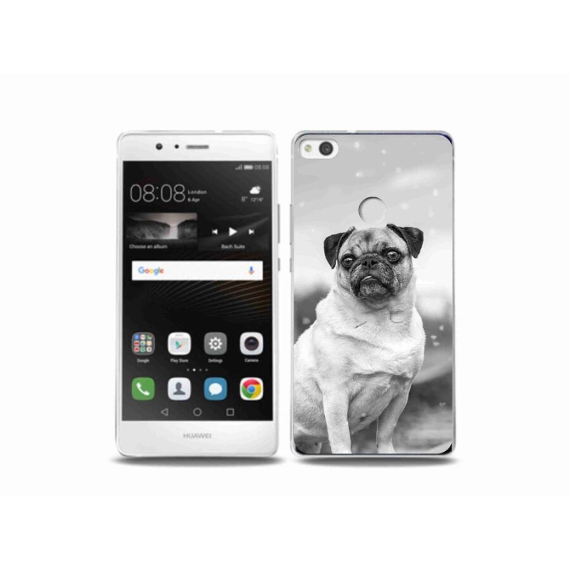Gél tok mmCase a Huawei P9 Lite (2017) számára - mopsz