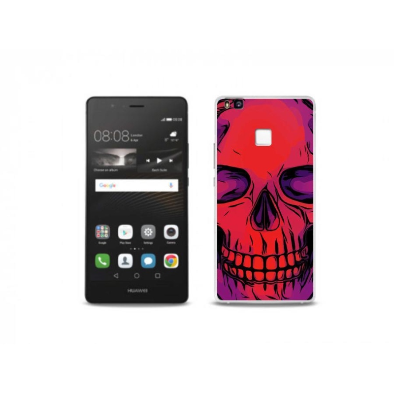 Gél tok mmCase mobil Huawei P9 Lite - koponya