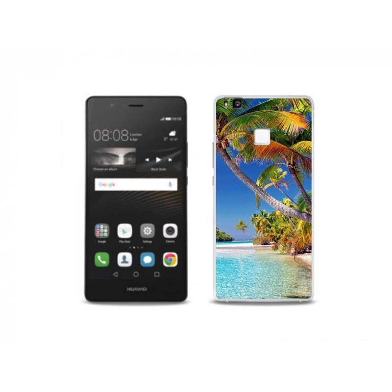 Gél tok mmCase a mobil Huawei P9 Lite - tengerpartra