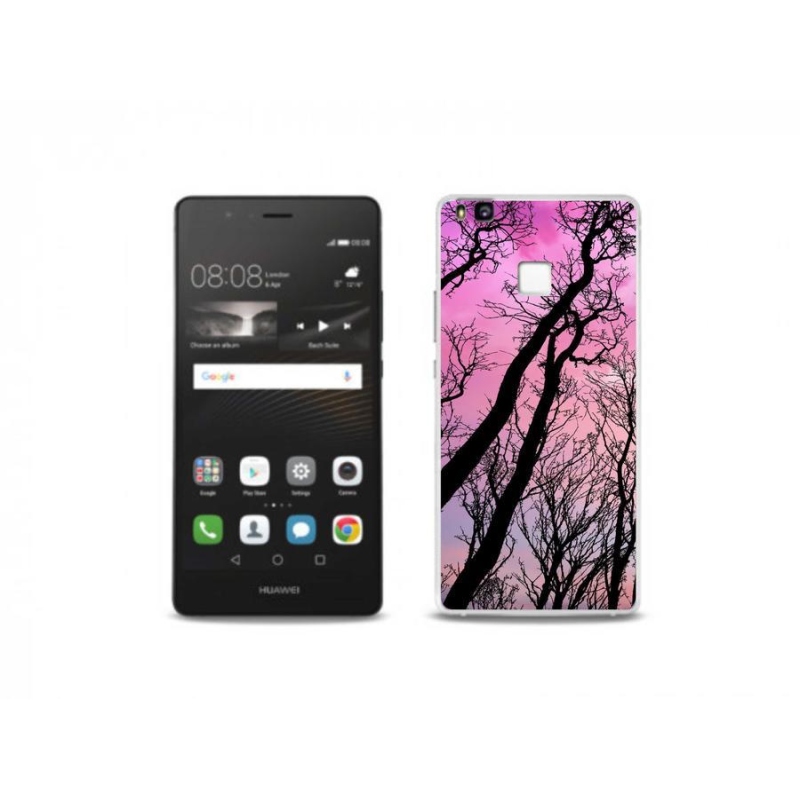 Gél tok mmCase a mobil Huawei P9 Lite - kidőlt fák számára