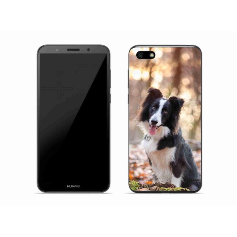 Gél tok mmCase a mobil Huawei Y5 (2018) - border colie 1