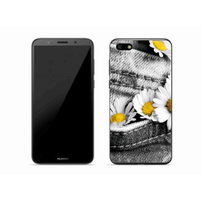 Gél tok mmCase a mobil Huawei Y5 (2018) - margarétákhoz