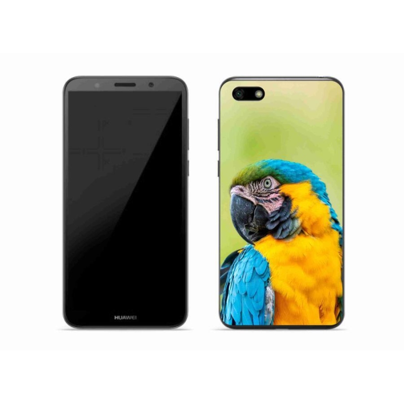 Gél tok mmCase mobil Huawei Y5 (2018) - papagáj ara 2