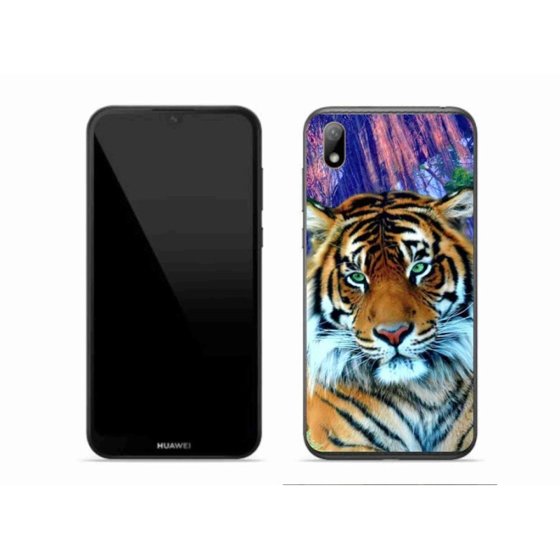 Gél tok mmCase mobil Huawei Y5 (2019) - tigris