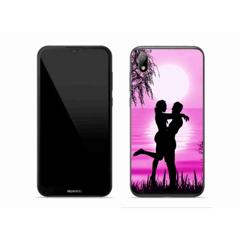 Gél tok mmCase a mobil Huawei Y5 (2019) - naplemente