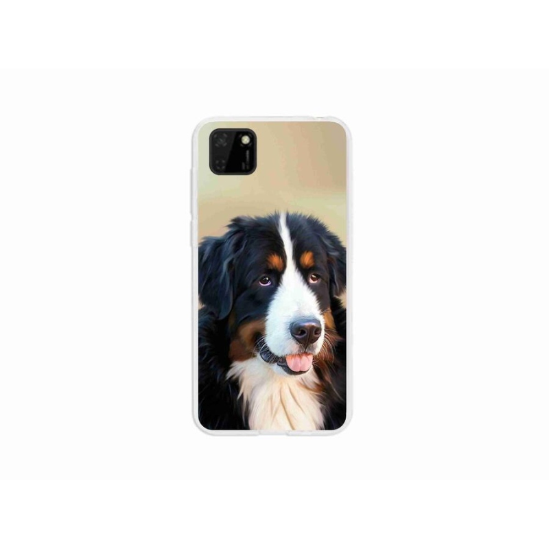 Gél tok mmCase a mobil Huawei Y5p - Berni hegyi kutya számára