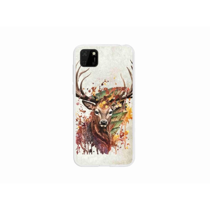 Gél tok mmCase mobil Huawei Y5p - szarvas 1