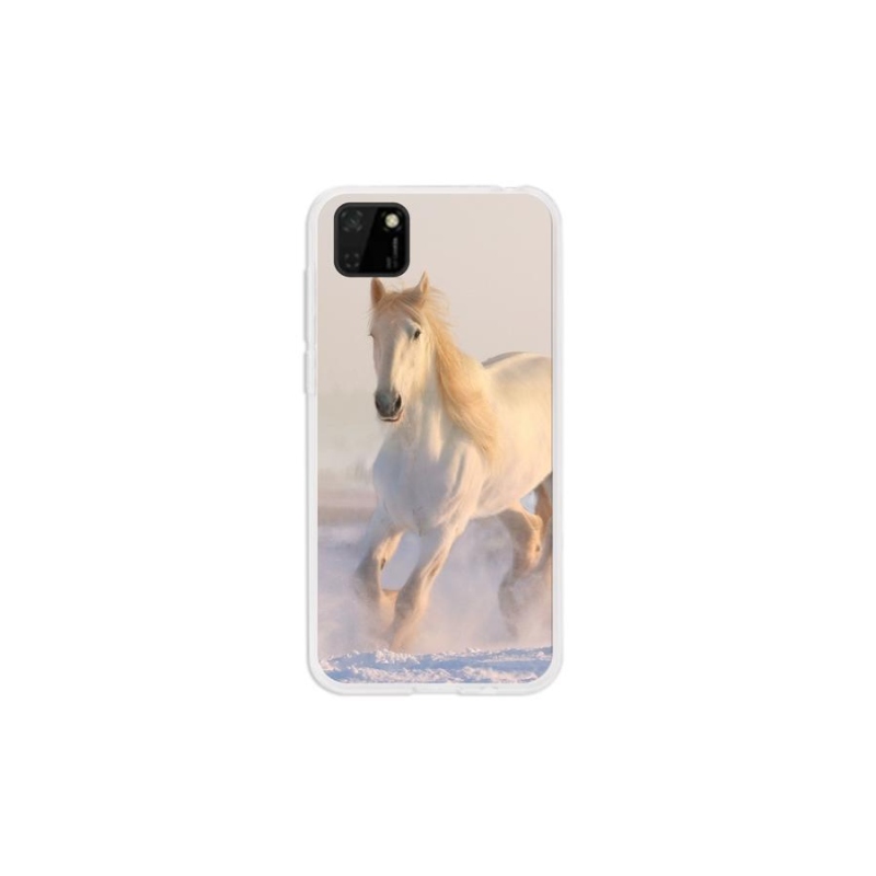 Gél tok mmCase mobil Huawei Y5p - ló a hóban